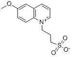 3-(6-甲氧基-1-喹啉基)丙磺酸内盐单水合物 结构式