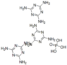 tri[1,3,5-triazine-2,4,6-triamine] phosphate 结构式