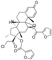 糠酸莫米松原料药 结构式