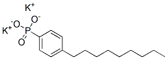 potassium (4-nonylphenyl) phosphonate 结构式