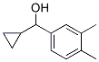 CYCLOPROPYL(3,4-DIMETHYLPHENYL)METHANOL 结构式