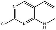4-Pyrimidinamine, 2-chloro-5-ethenyl-N-methyl- 结构式