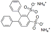 [terphenyl]disulphonic acid, ammonium salt 结构式