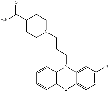 匹哌马嗪 结构式