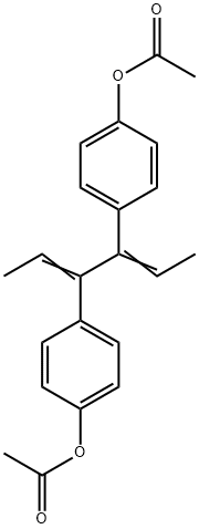 醋酸双烯雌酚 结构式