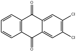 2,3-二氯蒽醌 结构式