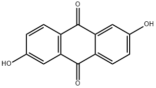 2,6-二羟基蒽醌 结构式