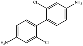 2,2'-二氯联苯胺 结构式