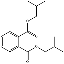 邻苯二甲酸二异丁酯 结构式