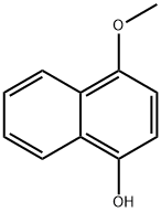 4-甲氧基-1-萘酚 结构式