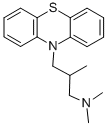 异丁嗪 结构式