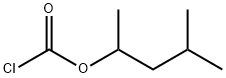 4-甲基戊烷-2-基氯甲酸盐 结构式