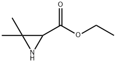 2-氮丙啶羧酸-3,3-二甲基-乙基酯 结构式