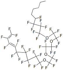 tetratriacontafluoro-10,13,16,19-tetraoxaoctacosadiene 结构式