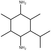 6-(isopropyl)-2,3,5-trimethylcyclohexane-1,4-diamine 结构式