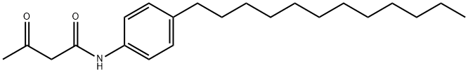 N-(4-dodecylphenyl)-3-oxobutyramide 结构式