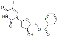 5-Iodo-5'-O-benzoyl-2'-deoxyuridine 结构式