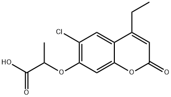 2-((6-Chloro-4-ethyl-2-oxo-2H-chromen-7-yl)oxy)propanoicacid