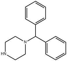 二苯甲基哌嗪 结构式