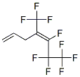 5,6,6,7,7,7-hexafluoro-4-(trifluoromethyl)hepta-1,4-diene 结构式