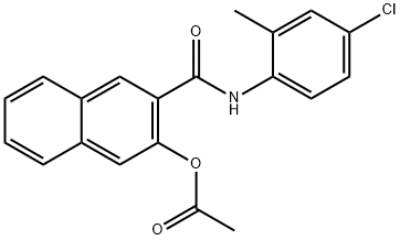 色酚AS-TR醋酸盐 结构式