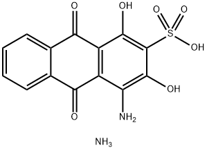 核固红-硫酸铝 结构式