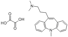 10-(3-(Dimethylamino)propyl)-5-methyl-5H-dibenz(b,f)azepine oxalate 结构式