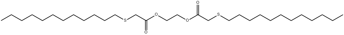 ethylene bis[(dodecylthio)acetate] 结构式