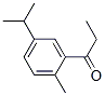5'-isopropyl-2'-methylpropiophenone 结构式