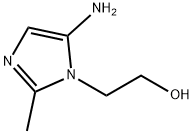 2-(5-氨基-2-甲基-1H-咪唑-1-基)乙醇 结构式