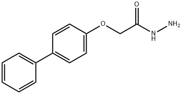 2-(4-苯基苯氧基)乙烷肼 结构式