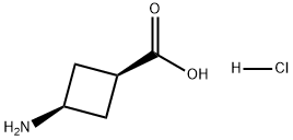 CIS-3-氨基环丁烷羧酸盐酸盐 结构式