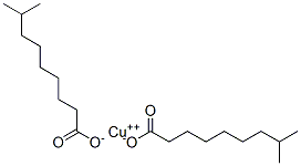 copper(2+) tert-decanoate 结构式