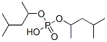 di(1,3-dimethylbutyl) hydrogen phosphate 结构式