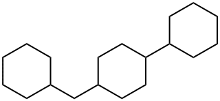 4-(Cyclohexylmethyl)-1,1'-bicyclohexane 结构式