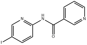 N-(5-IODO-2-PYRIDINYL)-3-PYRIDINECARBOXAMIDE 结构式