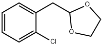 1-CHLORO-2-(1,3-DIOXOLAN-2-YLMETHYL)BENZENE 结构式