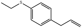 (4-烯丙基苯基)(乙基)硫烷 结构式