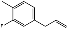 4-烯丙基-2-氟-1-甲基苯 结构式