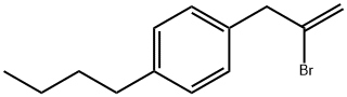2-BROMO-3-(4-N-BUTYLPHENYL)-1-PROPENE 结构式