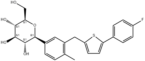 坎格列净 结构式