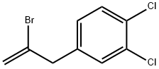 2-BROMO-3-(3,4-DICHLOROPHENYL)-1-PROPENE 结构式