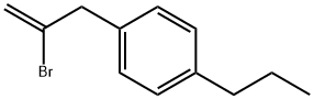 1-(2-溴烯丙基)-4-丙基苯 结构式
