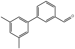 3-(3,5-二甲基苯基)苯甲醛 结构式