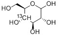 D-[4-13C]GLUCOSE 结构式