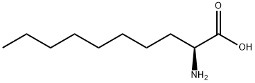 L-2-氨基癸酸 结构式