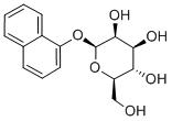 1-萘基-Β-D-甘露糖苷 结构式