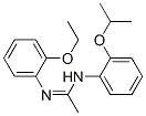 N2-(o-Ethoxyphenyl)-N1-(o-isopropoxyphenyl)acetamidine 结构式