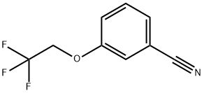 M-(2,2,2-TRIFLUOROETHOXY)BENZONITRILE 结构式