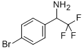 1-(4-溴苯基)-2,2,2-三氟乙胺 结构式